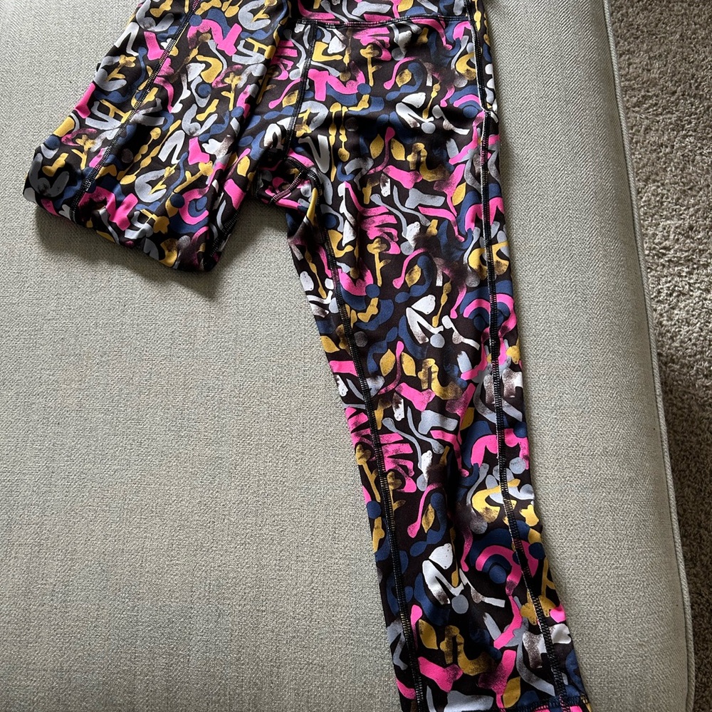 Tek Gear Multicolor Abstract Leggings - Picture 4 of 9